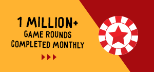 1 Million+ Game Rounds Completed Monthly